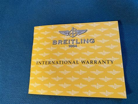 Breitling warranty